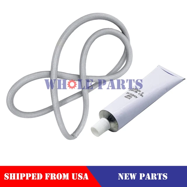 NEW W10861521 DRYER Door Seal (Including The High Temperature Adhesive