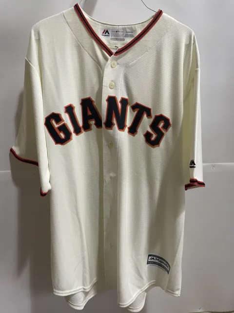 MAJESTIC AUTHENTIC 48 XL, SAN FRANCISCO GIANTS, BUSTER POSEY, FLEX BASE  Jersey
