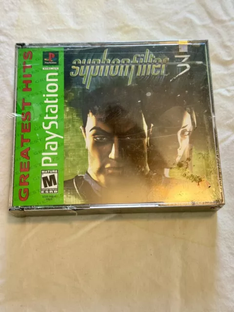 Syphon Filter 2 PlayStation 1 PS1 Greatest Hits Complete INCLUDES EXTRA  GAME! 711719445128