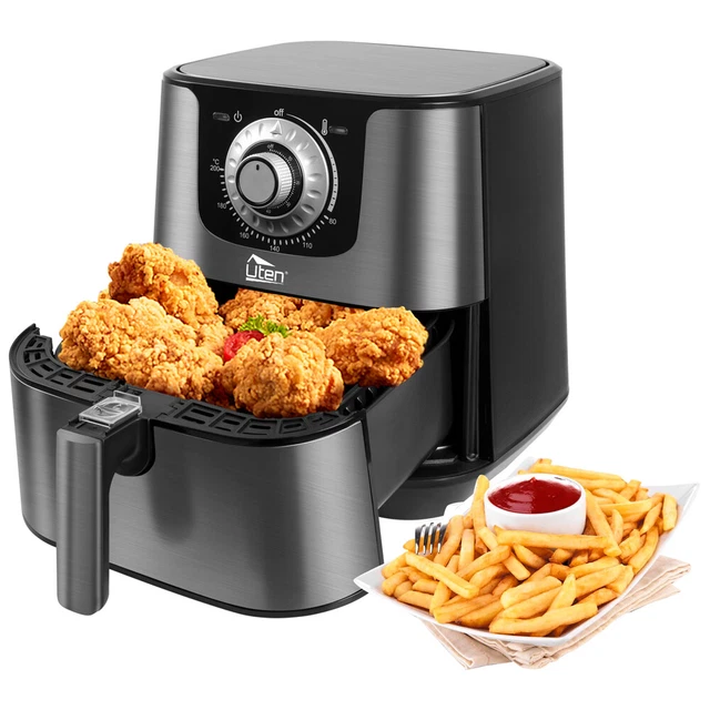 Aeg Heißluft Fritteuse Xxl 5 4l UTEN HEISSLUFTFRITTEUSE AIRFRYER 5,5L Fritteuse Heißluft Fritteuse