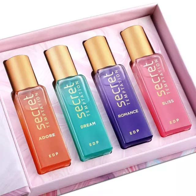 4X Secret Temptation Premium Perfume For Women Gift Set For Her (20ml Each) FS