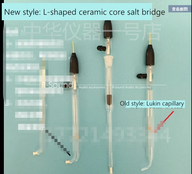 LABORATORY SALT BRIDGE Electrolysis Cell Lukin Capillary LType Lukin