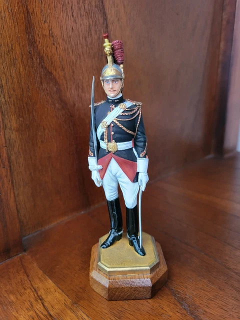 Figurine Le Cimier – Garde Républicain Cavalerie – 90mm (1/18) – Plomb Peint – Occasion