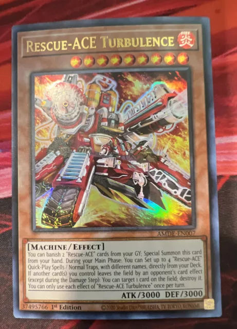Rescue-ACE Turbulence 1st Edition Ultra Rare AMDE-EN007 NM