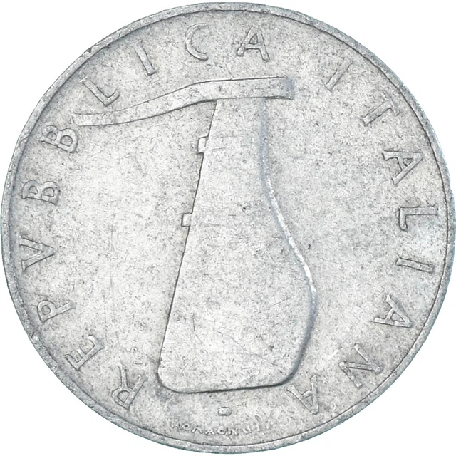 [#1337618] Coin, Italy, 5 Lire, 1951