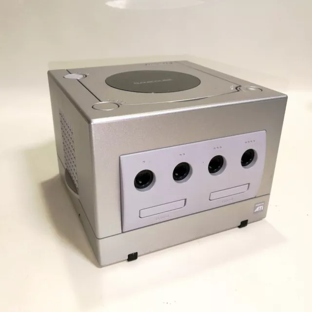 Nintendo Game Cube Japan Console DOL-001 NTSC-J Silver Working