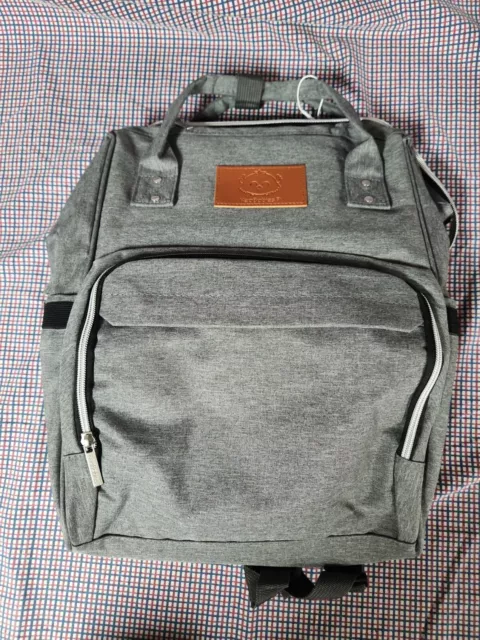 KeaBabies Diaper Bag Backpack, Waterproof Multi Function Baby Travel Bags