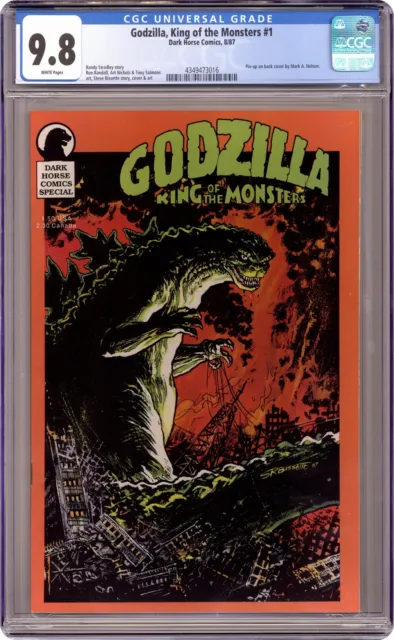 Godzilla King of the Monsters Special #1 CGC 9.8 1987 4349473016