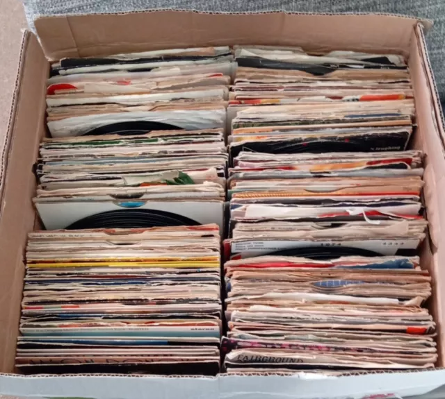 292  Pop  Rock  7" Single Records  Joblot - All Pictured