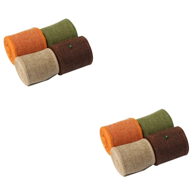 8 rollen von Weihnachten Bänder für Handwerk Weihnachten Band Rot und Grün