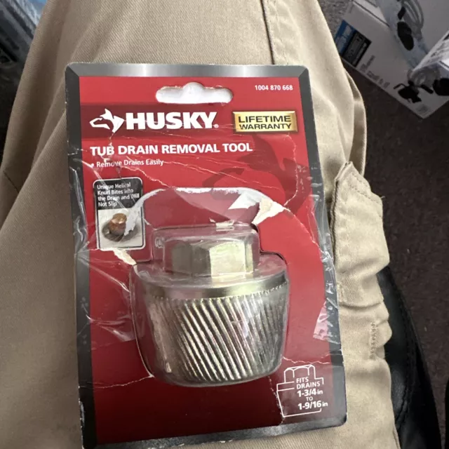 Husky Tub Drain Removal Tool 410-075-0111 - The Home Depot