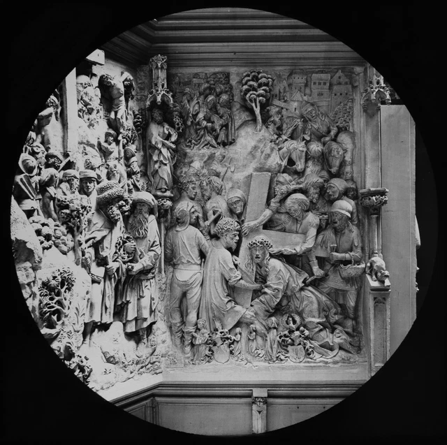 Magic Lantern Slide KENSINGTON ART MUSEUM NO28 C1888 PHOTO V&A VICTORIA & ALBERT