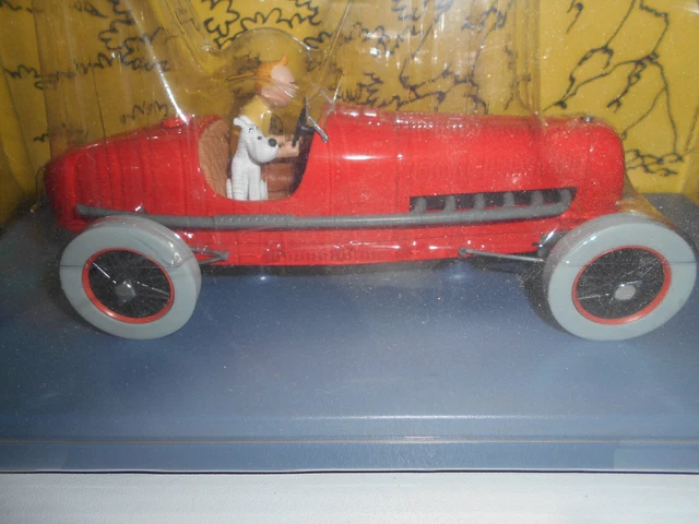 Tintin Le bolide rouge des cigares du Pharaon 1/24, neuf - Collection