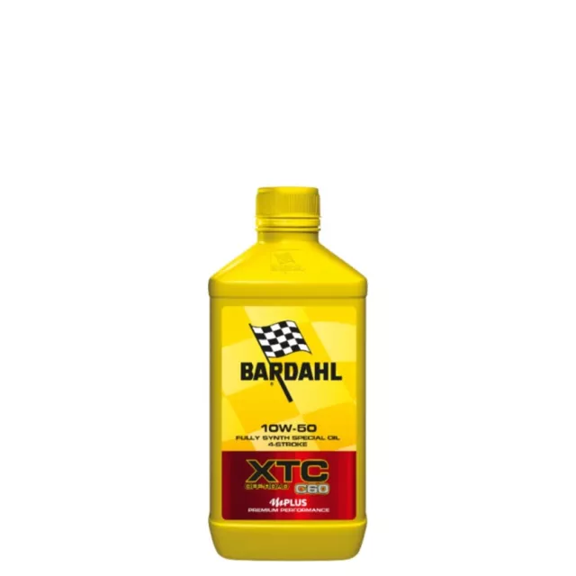 1 Litro Bardahl Xtc C60 10W50 Off Road Olio Motore Moto 4T