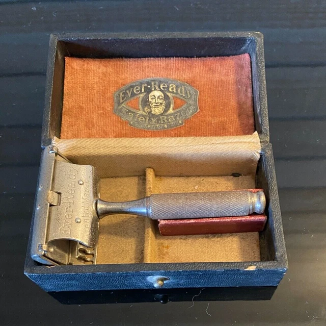 ANCIEN RASOIR MECANIQUE Ever Ready Made In Usa Dans Sa Boite EUR 10,00 ...