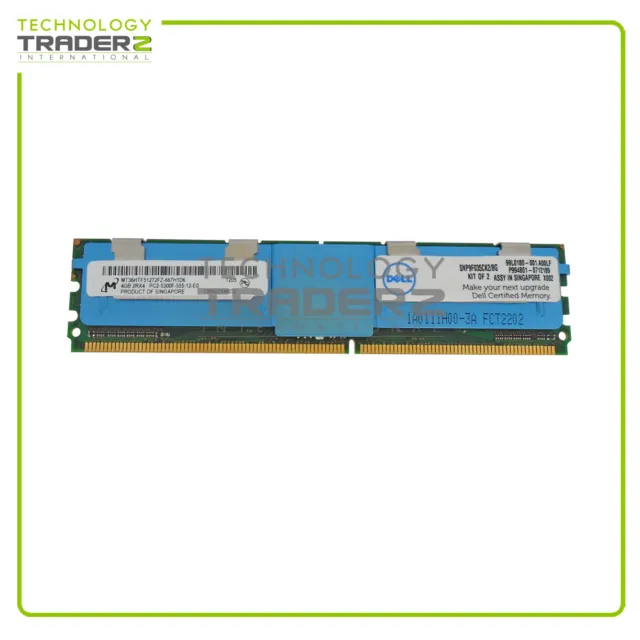 Kit Of 2 SNP9F035CK2/8G Dell 8GB (2x4GB) PC2-5300 DDR2-667 ECC 2Rx4 Memory Kit