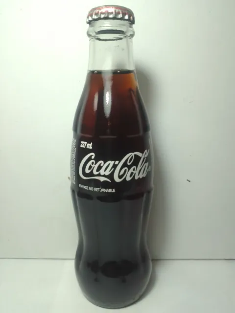 class bottle botella coca cola coke venezuela 2006 237ml  (send empty) 2