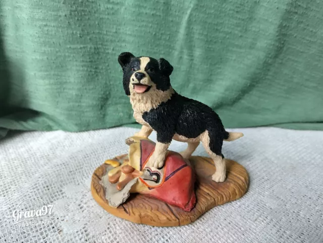 Border Fine Arts JH74 ' Trouble Ahead ' Border Collie (Boxed)