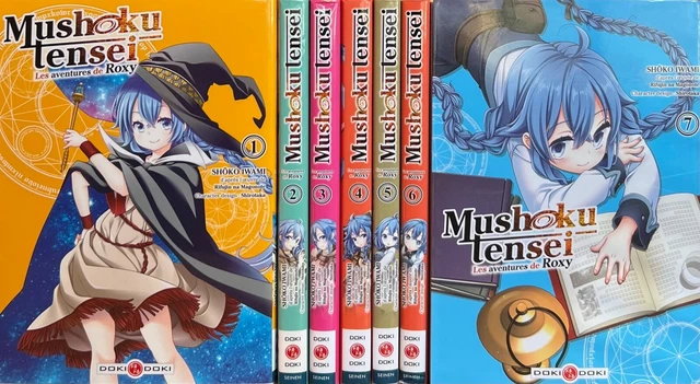 LOT MANGAS, MUSHOKU tensei, les aventures de Roxy Tome 1 à 7 EUR 35,00