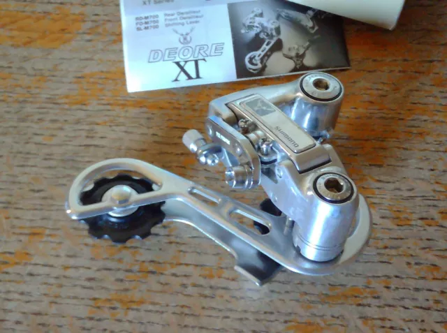 Nos  Shimano Deore Xt Rd-M700 Deer Head Rear Derailleur, 1984 3