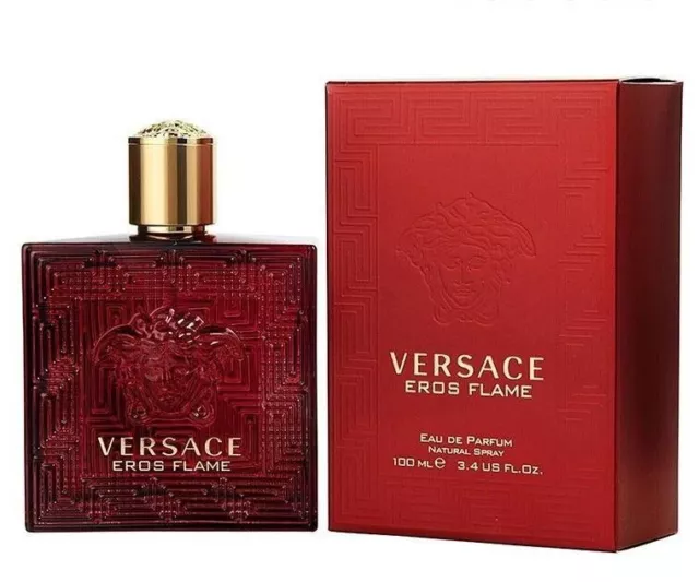 Versace Eros Flame by Versace 3.4 oz EDP Cologne for Men New In Box US Stock