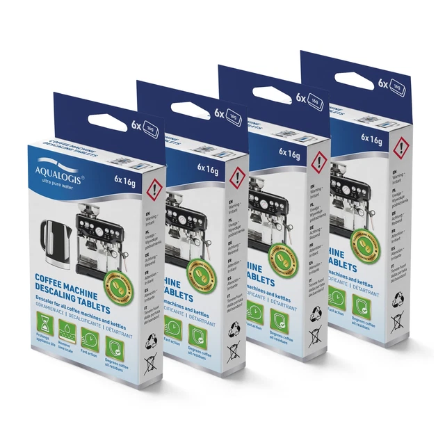 DESCALING DESCALER TABLETS For Bosch Tassimo Nespresso Pod Coffee