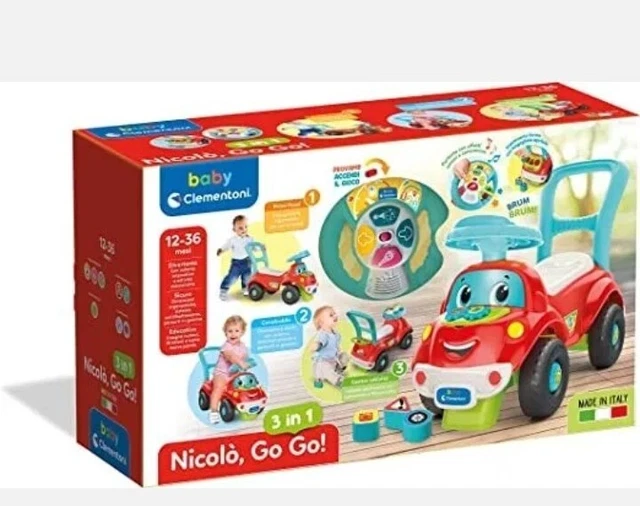 Clementoni 17747 Nicolo' Go Go 3 In 1