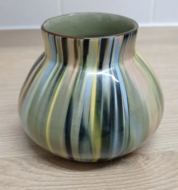 Babbacombe Torquay Pottery Colour Splash Vase 62/98  1960s