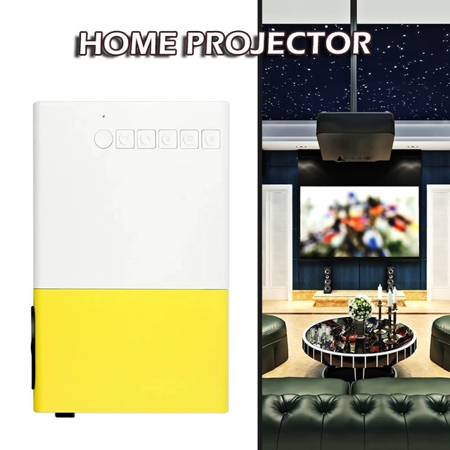 Portable Mini Pocket ED Projector 1080 Full HD Home Theater USB HDMI AV SD ~b 3