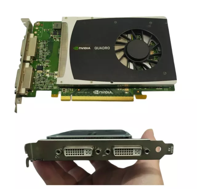 NVIDIA quadro 2000 1GB GDDR5 PCIe x16 scheda video grafica pci express 2.0 dvi