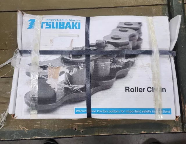 Tsubaki 120H Roller Chain 10ft Read