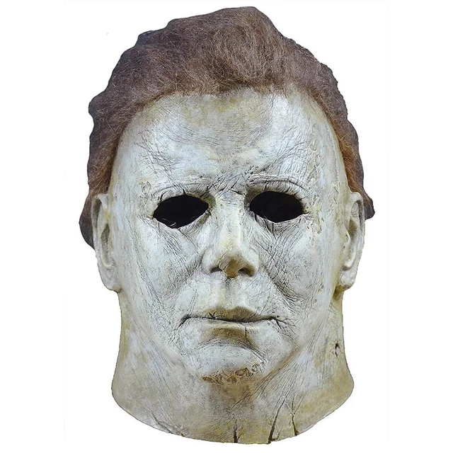 Michael Myers Full Mask Halloween Scary Kills Horror Movie Cosplay Costume Latex