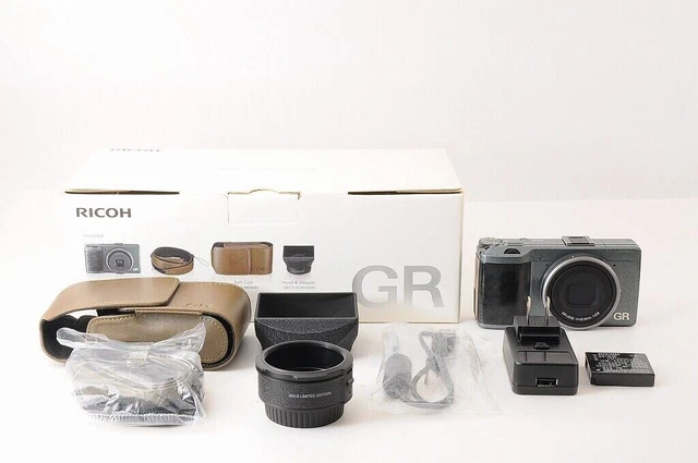almost unused top mint+ RICOH GR Limited edition 16.0MP Digital Camera