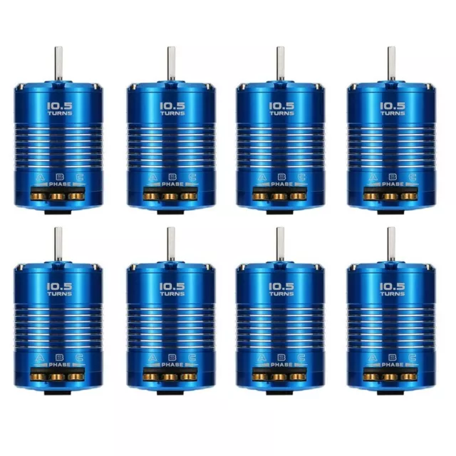 8X Motor Sin Escobillas de Alta Eficiencia 540 Sensored para 1/10 RC Coche 6999