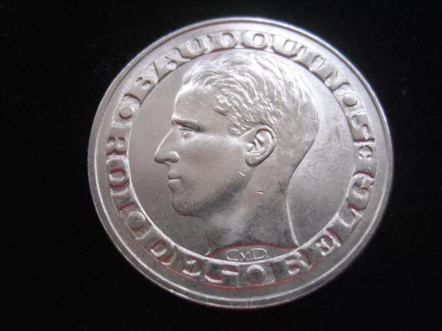 Mds Belgien 50 Francs 1958 "Baudouin - Weltausstellung", Silber #9