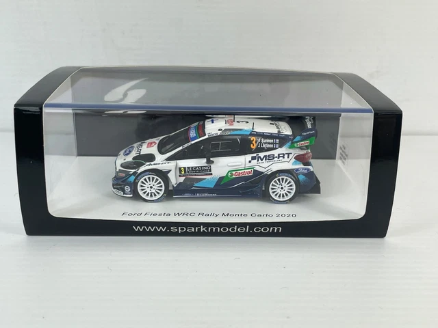 Ford Fiesta WRC Lappi Rallye Monte-Carlo 2020 N°4 – Spark 1/43 – Neuve