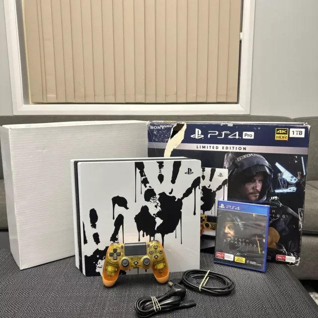 PS4 Pro Limited Edition Death Stranding Bundlew/ 3 Games 