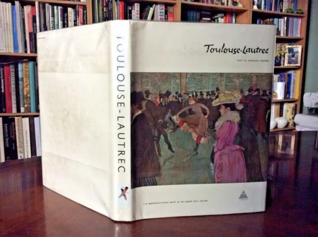 Henri de Toulouse-Lautrec Text by Douglas Cooper- HC/DJ Ex-Library