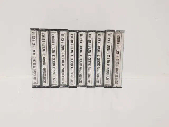 lote de 10 cintas de  casettes
