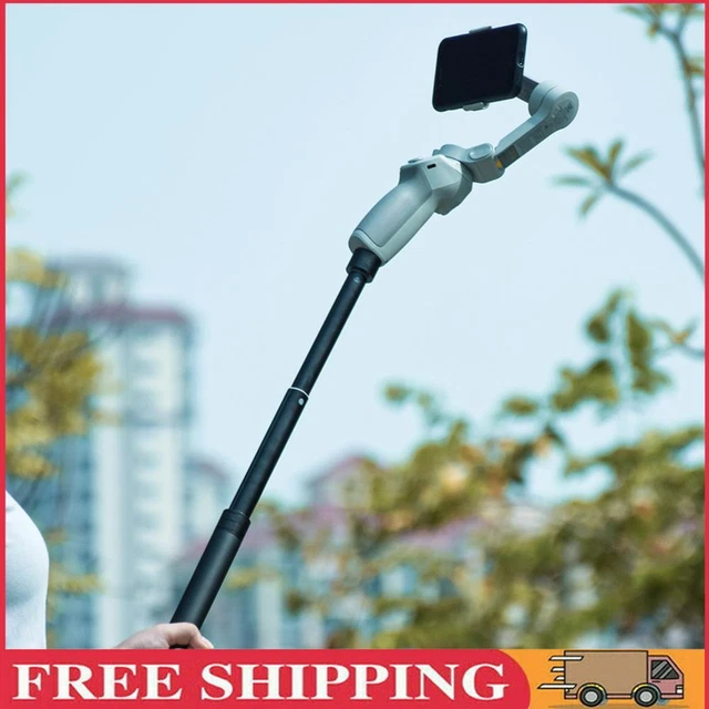 Stick di estensione regolabile in lega di alluminio per DJI OM 4 Osmo Mobile 2 3 Zhiyun