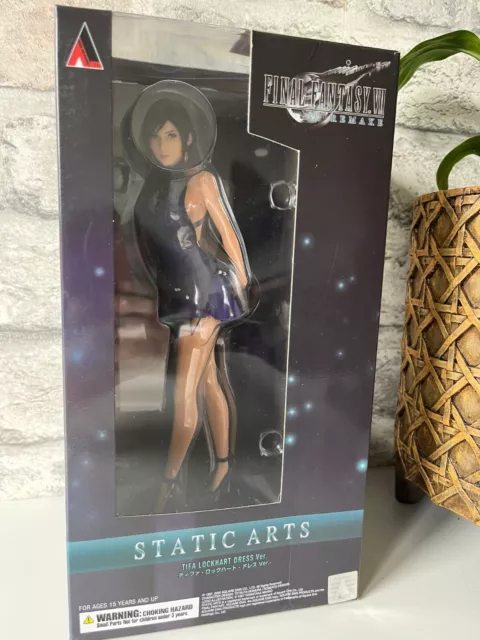 Tifa Lockhart Final Fantasy VII Remake STATIC ARTS  Dress Ver. Finished Figure