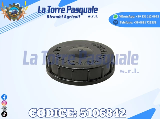 Tappo Serbatoio Carburante Per Trattori Fiat E Landini – KRAMP Rif. 5105346-60