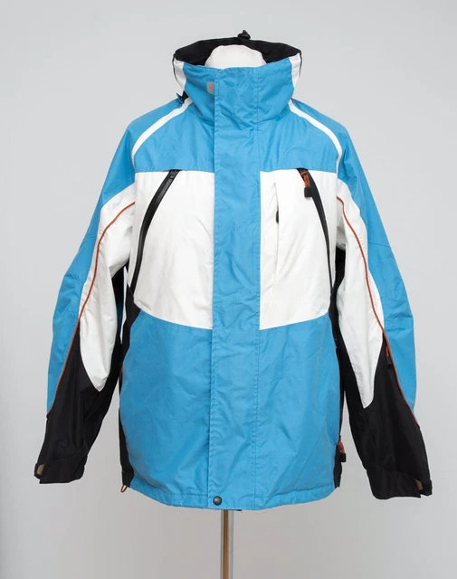 MEN SNOW GEAR Ski Jacket Tcm Recco Avalanche Rescue System Blue