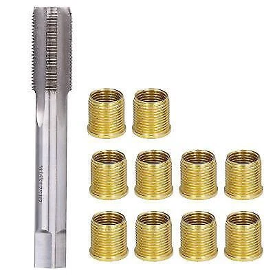 Gewindereparatursatz 1,25 mm Einsätze + Gewindebohrer-Set für Benzinmotoren
