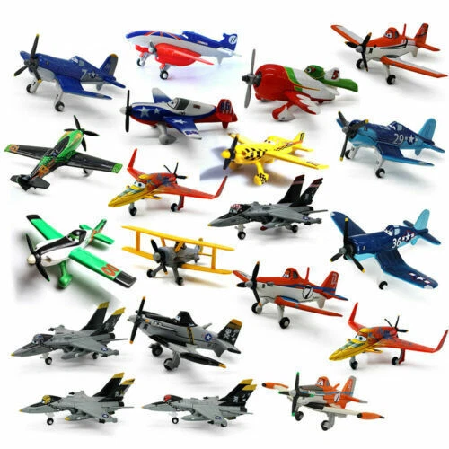 Pixar Planes Dusty Crophopper – Modèle 1:55 En Métal, 11 Cm, Jouet éducatif Pour Enfants Et Collectionneurs