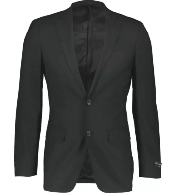 Brooks Brothers men's black suit jacket blazer Milano Fit 100% Wool RRP £500