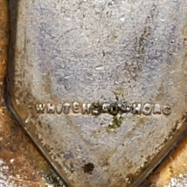 Vintage Ingersoll Rand Co Watch Fob Drilling Mining Rock Bit Drill Miner Antique 6