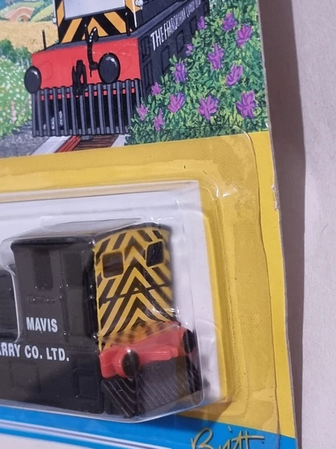 THOMAS THE TANK Engine & Friends ERTL MAVIS TRAIN DIECAST NEW AND ...