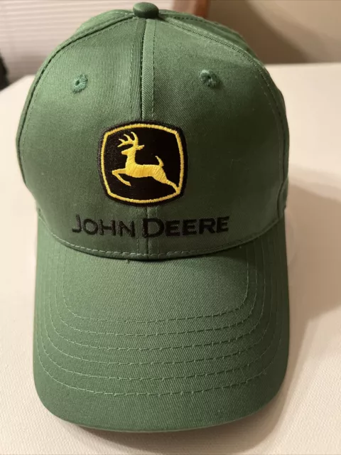 NWOT John Deere Adjustable Hat Cap Runs Small As Possibly A Youth Hat (A1)