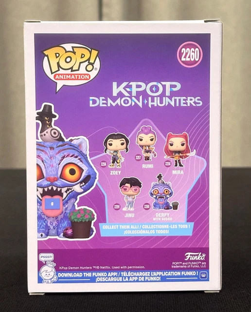 FUNKO POP! ANIMATION Kpop Demon Hunters GITD Derpy With Sussie
